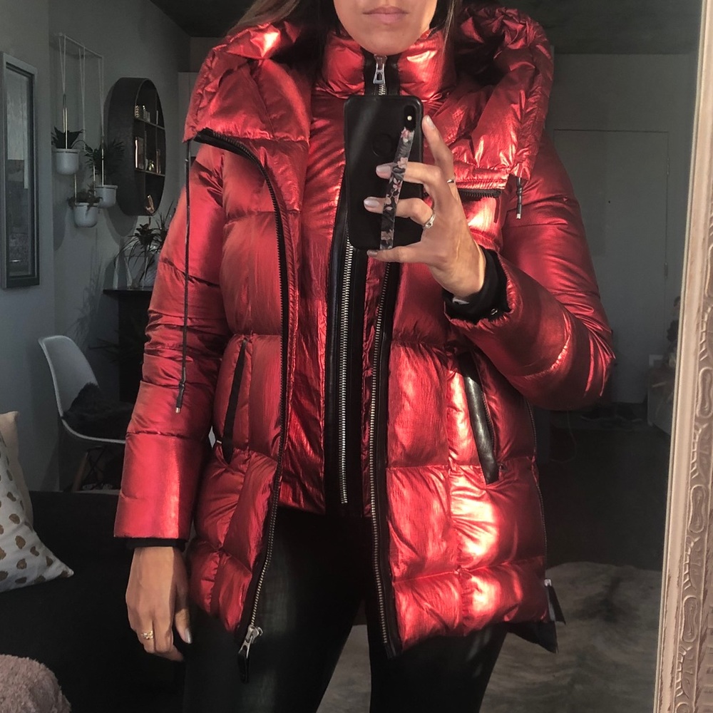 Rudsak puffer in metallic. EXCLUSIVE EDITION